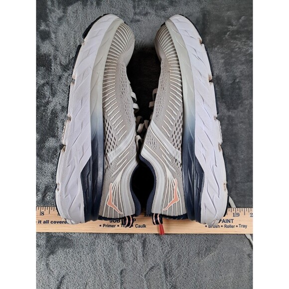 Hoka One One Bondi 7 Women’s Gray Sneakers Running Shoes Sz 7 - Picture 8 of 11